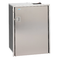 Isotherm Cruise Inox 130 Litre Stainless Steel Compressor Refrigerator, Left Hand Hinge