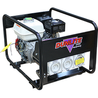 Dunlite Honda 3.3kVA Generator with Worksafe RCD Outlets