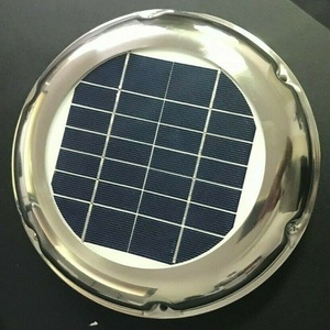 TRA Solar Powered 2.5W Stainless Steel Ventilation Fan