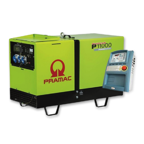Pramac 10.8kVA Three Phase Silenced Auto Start Diesel Generator