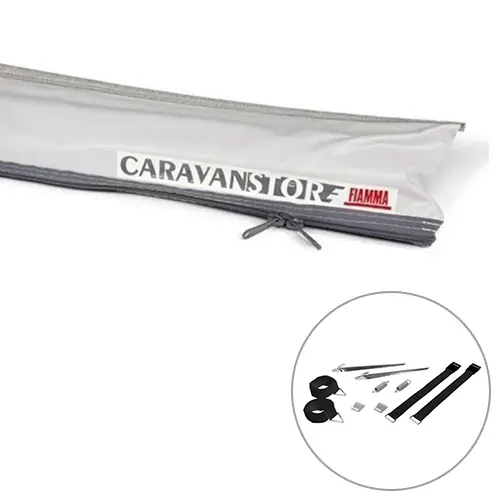 Fiamma Caravanstore Bag Awning 190x190 - Royal Grey