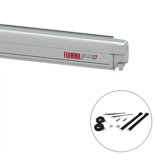 Fiamma F45 S Awning Titanium 4.0m Royal Grey