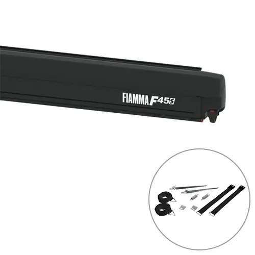 Fiamma F45S 400 - Deep Black/Royal Grey