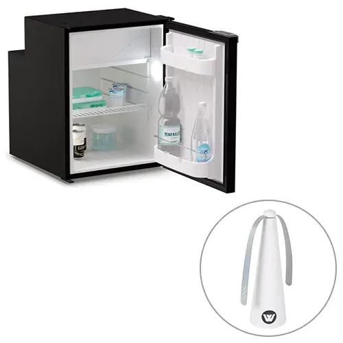 Vitrifrigo C90I DX 90 Litre 12/24V Fridge Freezer with Chromelock