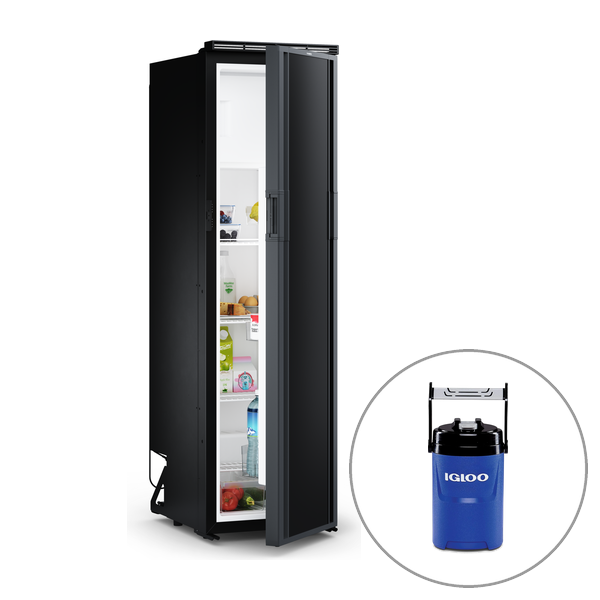 Dometic RCT10.4G 153 Litre Slim Compressor Fridge & Freezer 12/24V 