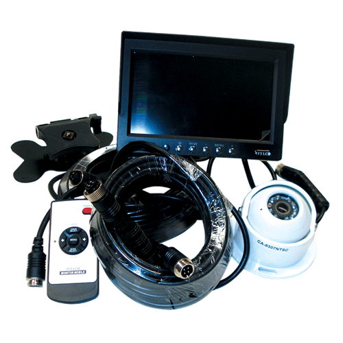 5.8" Caravan Reversing Camera System with White Rear Camera (WOZA Cable is Optional)