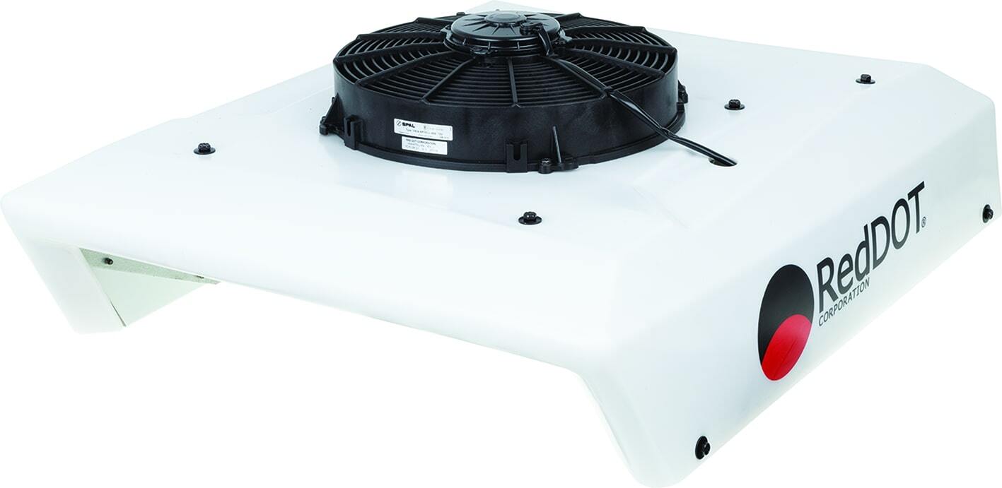 red dot rooftop air conditioner