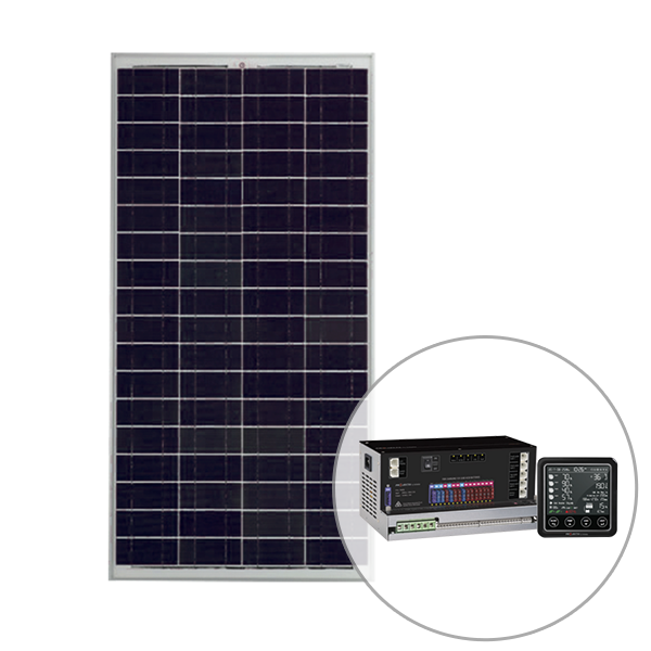 Projecta PM300 RV Power Management System & 160W Polycrystalline Fixed