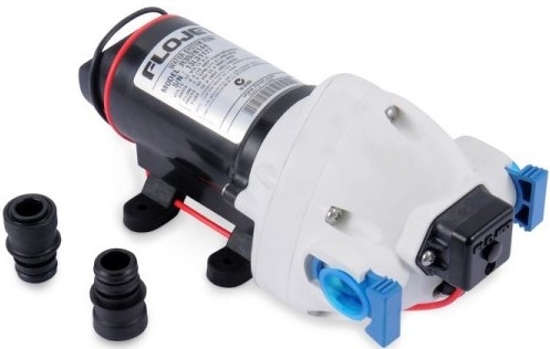 Flojet 12V Triplex Water Pump, C-Tick Quad Fittings