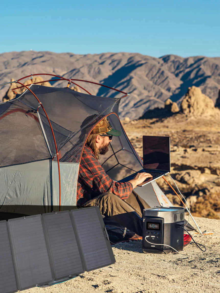 Portable camping battery