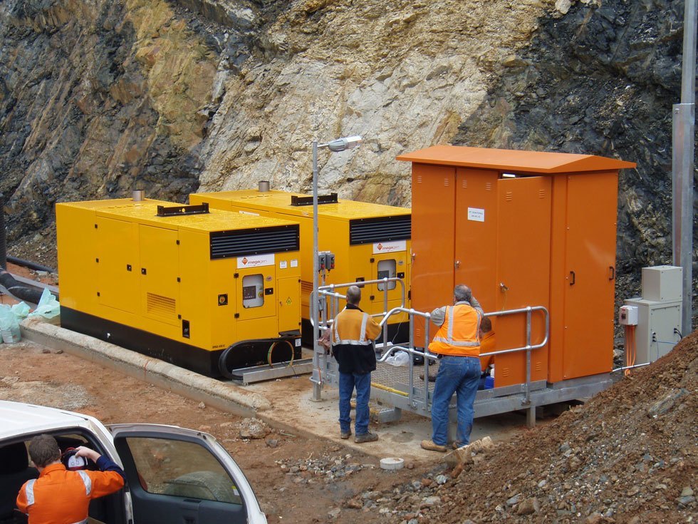 Diesel Generator in Mine