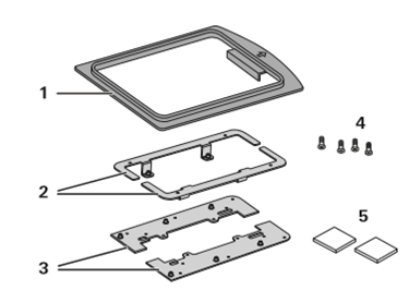 Truma Aventa Air-conditioner 360 x 360mm Sealing Frame for RetroFitting