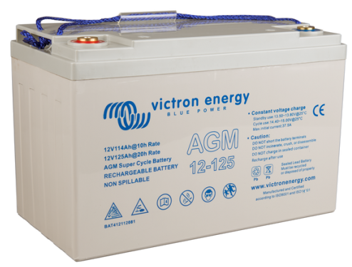 Victron 12V/125Ah AGM Super Cycle Battery