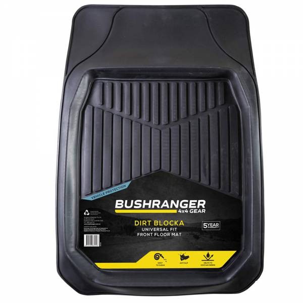 Bushranger Dirt Blocka Front Floor Mat