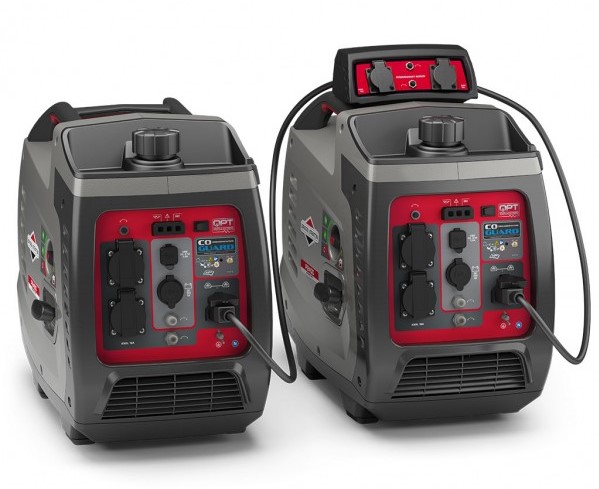 2 x Briggs & Stratton 2400w Inverter Generators with Parallel Kit (Combined 3300 Watts)