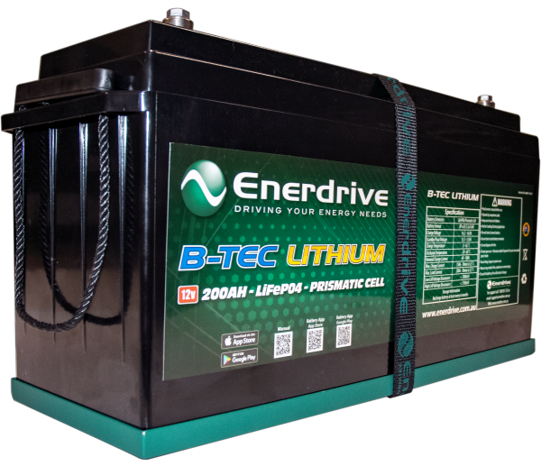 Enerdrive ePOWER B-TEC 200Ah Lithium Battery