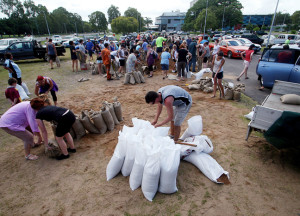 Local Residents Preparing For Cyclone Yasi