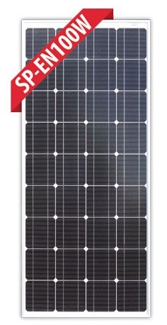 Enerdrive 100W 24V Monocrystalline Fixed Solar Panel
