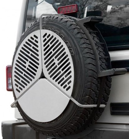 Spare Tire Mount Braai/BBQ Grate