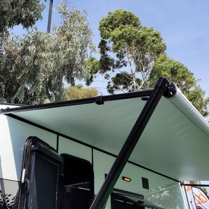 Aussie Traveller Sunburst Black Eclipse Awning Frameset to suit Fullvan Caravans
