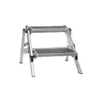 Camec 2 Step Aluminium Folding Step