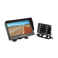 Aussie Traveller Rear View Square Camera Kit, Black