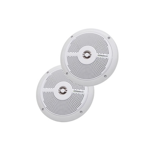 Aussie Traveller Two-Way 6.5" Slimline Speakers White, Pair