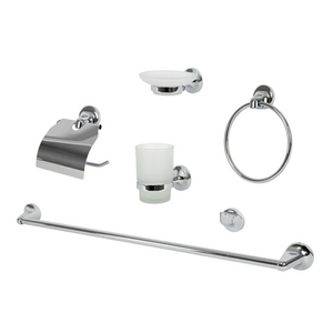 Aussie Traveller Chrome Bathroom Accessories Set