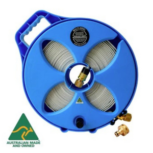 Flat Out Premium 12.5M Drinking Water Hose on Blue Multi Reel