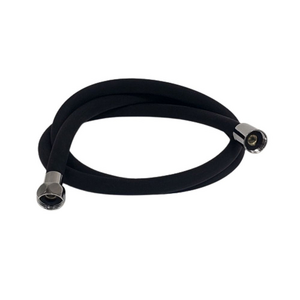 Barka Black Silicone Shower Hose, 1.5m