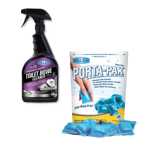 Walex Toilet Bowl Cleaner, Walex Porta-Pak Clean Linen Drop Ins