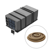 Furrion 9000 BTU Under Bunk Air Conditioner with 5m Ducting