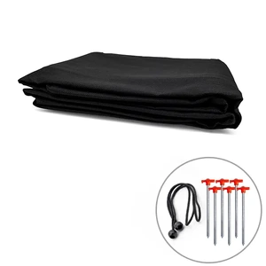 Aussie Traveller Black Sunblocker End Wall for Pop-Top Caravan