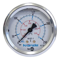 Kranzle Pressure Gauge 3625psi 63mm