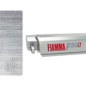 FIAMMA F80s 370 Titanium Awning - Royal Grey Canopy (2026 Version) 07832D03R