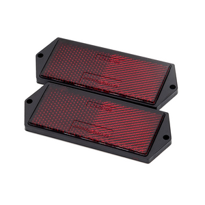 Aussie Traveller Red Trailer Reflector, 2 Pack