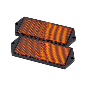 Aussie Traveller Amber Trailer Reflector, 2 Pack