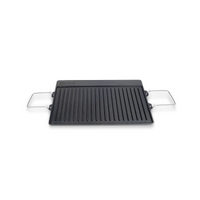 Aussie Traveller Cast Iron 2 Burner BBQ Plate