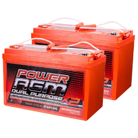 Power AGM 2 x 135Ah 12V Dual Purpose Battery, NPCDP12V135AH