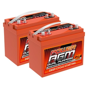 Power AGM 2 x 135Ah 12V Dual Purpose Battery, NPCDP12V135AH