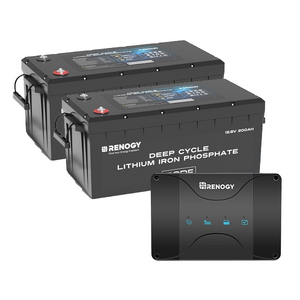 Renogy 2 x 200Ah Lithium Battery and 50A DC-DC Charger Bundle