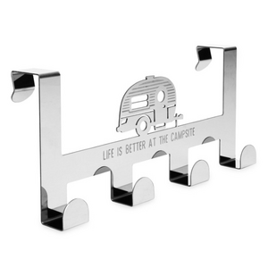 Camco Over the Door Towel Hanger - 4 Hooks. 53388