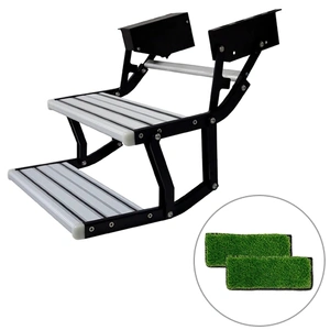 Aussie Traveller 12V Drop Down Double Step
