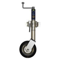 Coast 8" Jockey Wheel (340kg) + Standard Clamp, BD-03G2