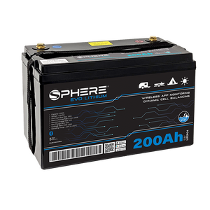 Sphere 200AH EVO Lithium Battery with Bluetooth