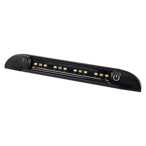 Coast RV Black Slimline Awning LED Light with Switch, 200mm