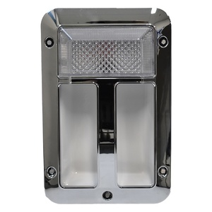 Assist Handle w/ 12V LED Light. Chrome ABS