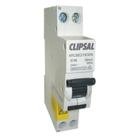 Clipsal Circuit Breaker with Earth Leakage - CLI4RCBE216/30S