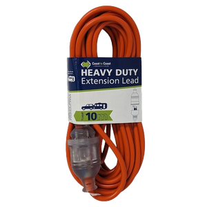 Coast 10M/15A Heavy Duty Extension Lead - Led Equipped