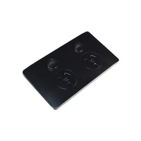 Cms Power Outlet Double - Black